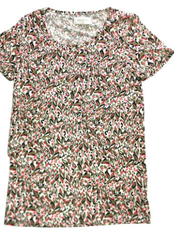 Комбинированная летняя футболка для беременных Mamalicious