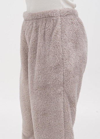 Серо-бежевые домашние зимние джоггеры брюки H&M