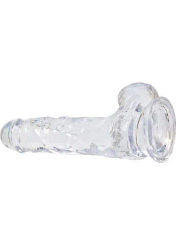Фаллоимитатор - Crystal Clear Dildo with Balls - 7" ADDICTION (254151859)