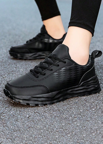 Чорні Осінні кросівки SHEIN