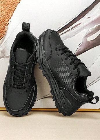 Чорні Осінні кросівки SHEIN