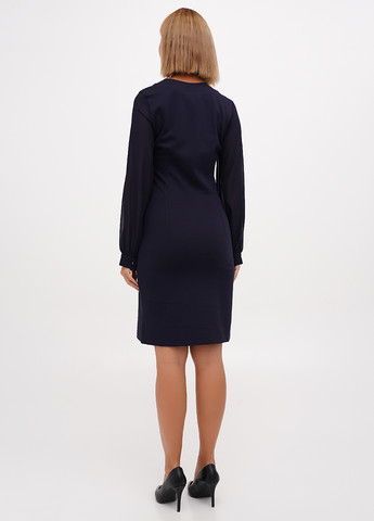 Темно-синя кежуал сукня Sassofono Club однотонна