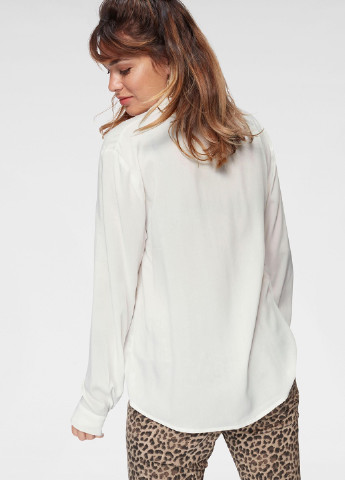Белая демисезонная блуза B.Young