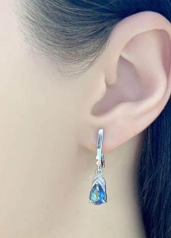 Серьги Silver Flame (152533584)