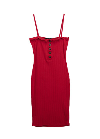 Красное кэжуал платье Allyson by Missguided однотонное