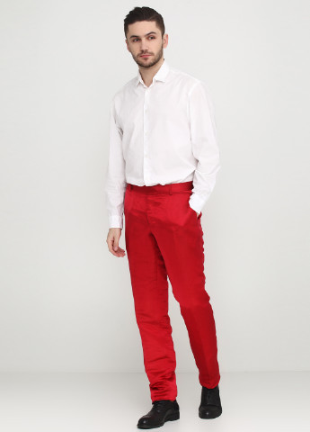 Темно-красные демисезонные брюки Ralph Lauren