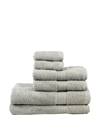 Hobby полотенце, 50х90 см полоска серый производство - Турция