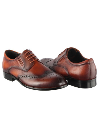 Коричневые мужские классические туфли 196258 Buts на шнурках