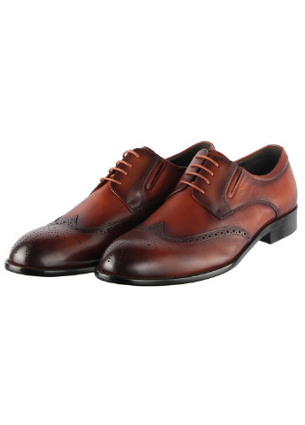 Коричневые мужские классические туфли 196258 Buts на шнурках