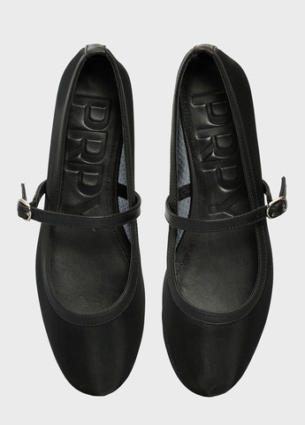 PRPY Туфли черный з текстиль, натуральная кожа, китай — лето (334684257)