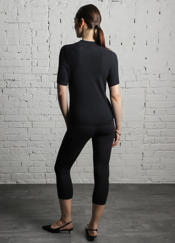 Черный летний джемпер джемпер Promin