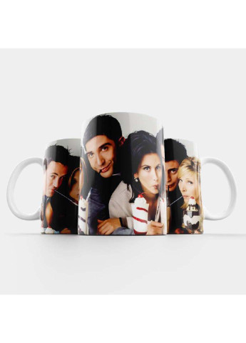 Чашка Fan Girl коктейли Друзья - Friends 330 мл (254915401)