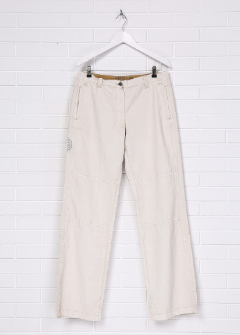 Комбинированные джинсовые демисезонные прямые брюки Murphy & Nye