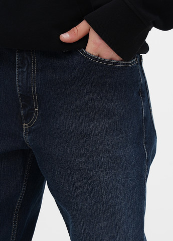 Темно-синие демисезонные регюлар фит джинсы Mustang