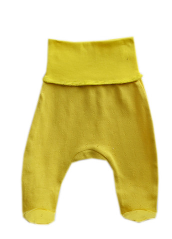 Желтый демисезонный комплект детский (ползуны+льоля длин.рукав)"радужное сияние" Витуся