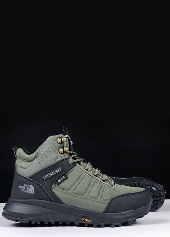 Хаки зимние ботинки No Brand