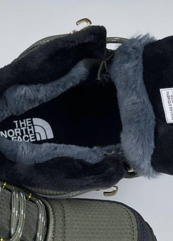 Хаки зимние ботинки No Brand