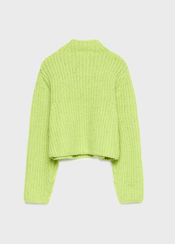 Салатовий демісезонний светр Stradivarius