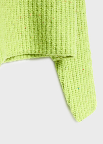 Салатовий демісезонний светр Stradivarius