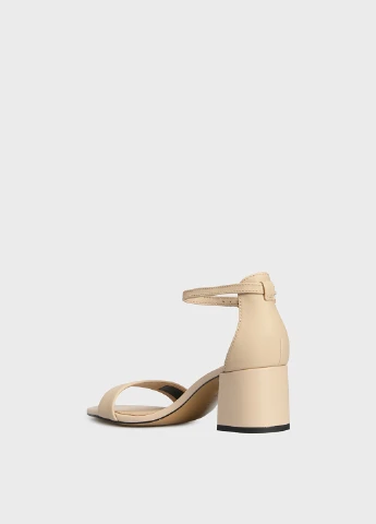 Бежевые босоножки Tommy Hilfiger с ремешком