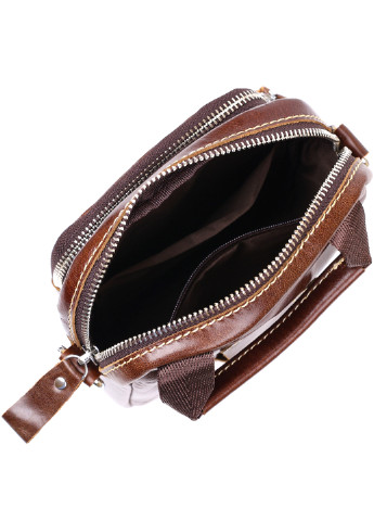 Чоловіча шкіряна сумка 15х19х6,5 см Vintage (253490425)