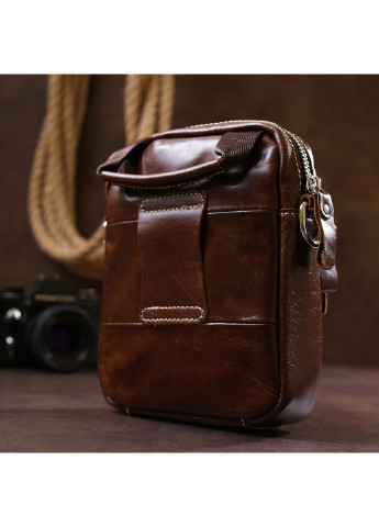 Чоловіча шкіряна сумка 15х19х6,5 см Vintage (253490425)