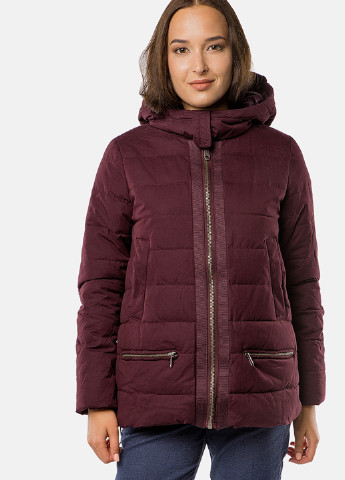 Бордовая зимняя куртка MR 520