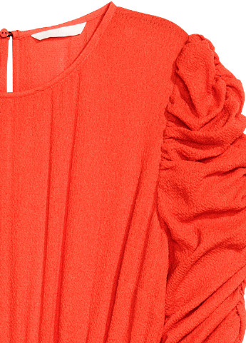 Помаранчево-червона кежуал плаття, сукня H&M