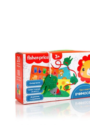 Игра с пластиковыми ладошками "Fisher-Price. Учимся считать" VT2905-25 (укр) Vladi toys (255374394)