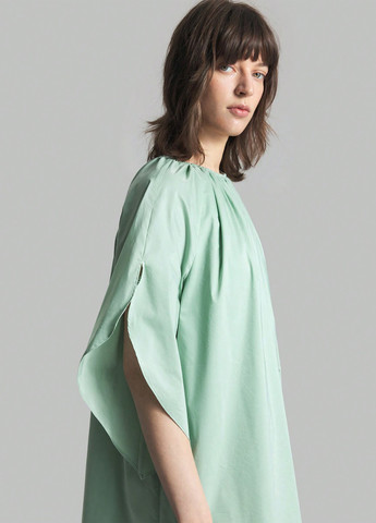 М'ятна кежуал сукня оверсайз SHEIN однотонна