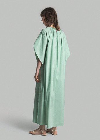 М'ятна кежуал сукня оверсайз SHEIN однотонна