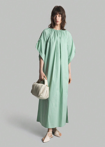 М'ятна кежуал сукня оверсайз SHEIN однотонна