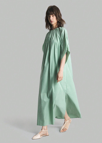 М'ятна кежуал сукня оверсайз SHEIN однотонна