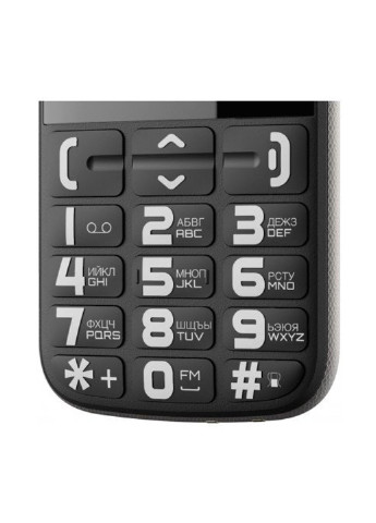 Мобільний телефон Nous helper ns 2422 black (132703168)