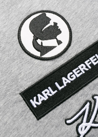Серая футболка Karl Lagerfeld