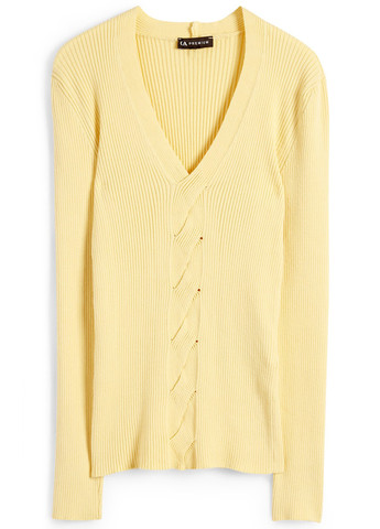 Желтый демисезонный пуловер пуловер C&A