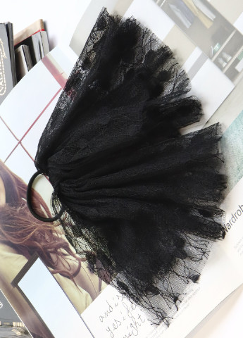 Гумка для волосся "Легкість вітру", чорна Анна Ясеницька (254771297)