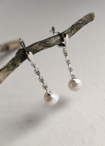 Серьги Silver Flame (350941344)