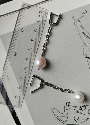 Серьги Silver Flame (350941344)