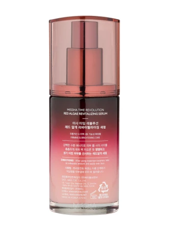 Сироватка c екстрактом червоних водоростей Time Revolution Red Algae Revitalizing, 40 мл MISSHA 8809643527040 (235298127)