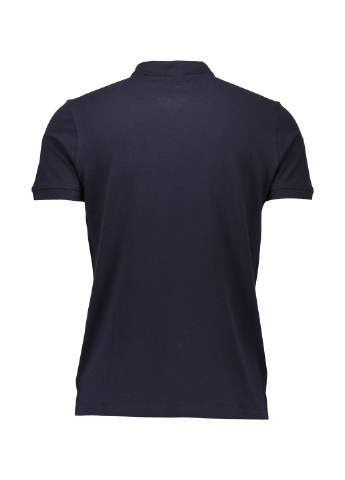 Темно-синяя футболка-поло для мужчин Piazza Italia однотонная