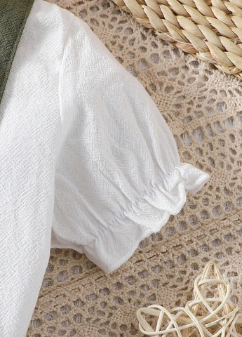 Комбинированный летний комплект (блуза, юбка) SHEIN