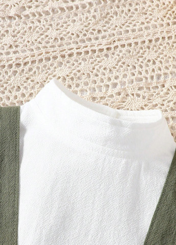 Комбинированный летний комплект (блуза, юбка) SHEIN