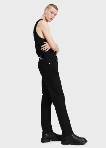 Черные демисезонные скинни джинсы Karl Lagerfeld Jeans