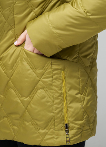 Оливковая демисезонная куртка двухсторонняя A'll Posa