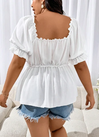 Белая блуза SHEIN