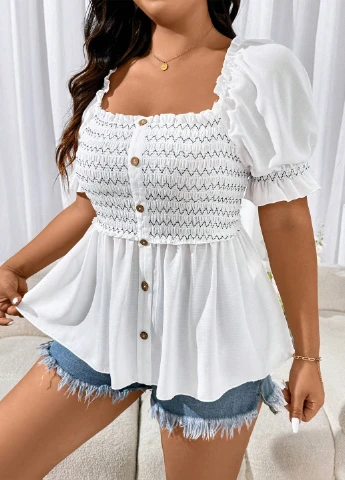 Белая блуза SHEIN