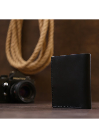 Мужское кожаное портмоне 8,5х10х1 см Shvigel (253491440)