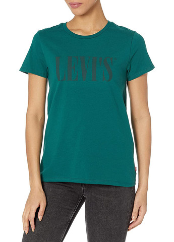 Зеленая кэжуал футболка Levi's