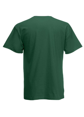 Темно-зеленая футболка Fruit of the Loom Original T